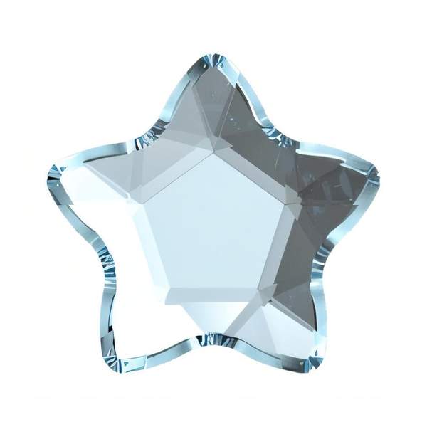 Swarovski Flatback Crystals 2754 4 mm Aquamarine F