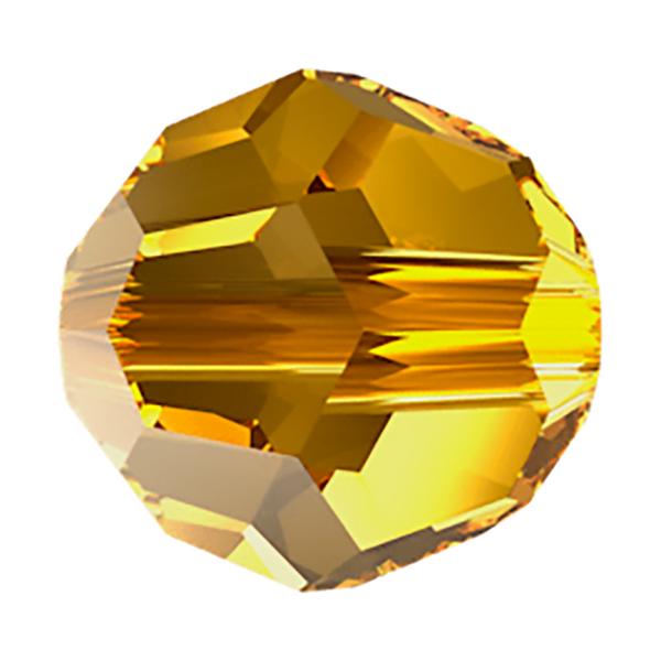 Swarovski Crystal Beads 5000 6 mm Golden Topaz
