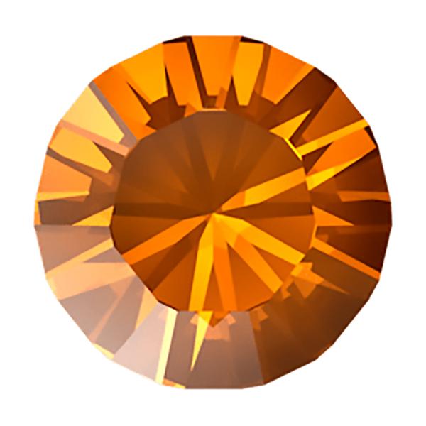 Swarovski Round Stones 1028 pp 8 Light Amber F