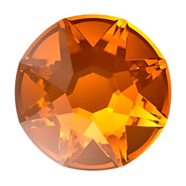 Swarovski Flatback Crystals 2088 ss 34 Light Amber F