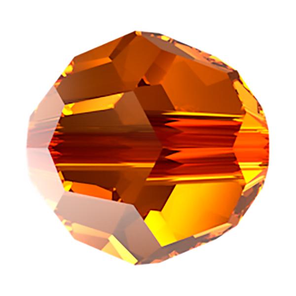 Swarovski Crystal Beads 5000 6 mm Light Amber