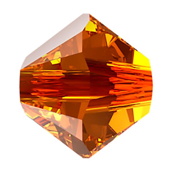 Swarovski Crystal Beads 5328 4 mm Light Amber