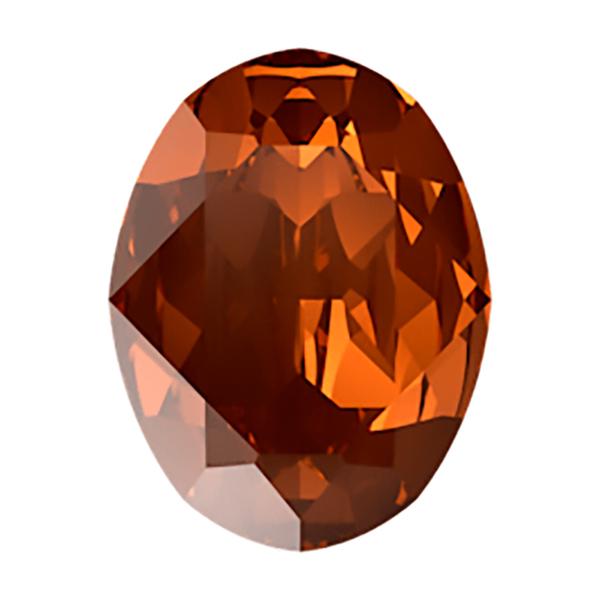 Swarovski Fancy Stones 4120 8 x 6 mm Smoked Amber F