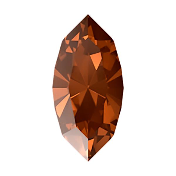 Swarovski Fancy Stones 4228 4 x 2 mm Smoked Amber F