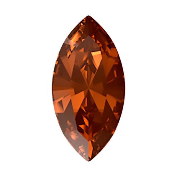 Swarovski Fancy Stones 4228 8 x 4 mm Smoked Amber F