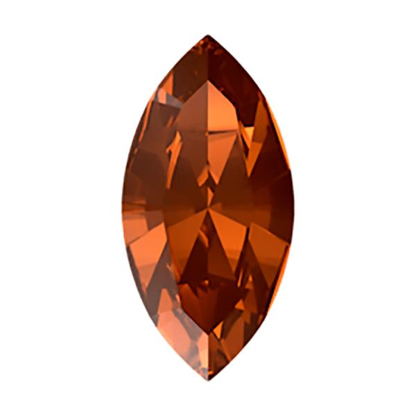 Swarovski Fancy Stones 4228 10 x 5 mm Smoked Amber F