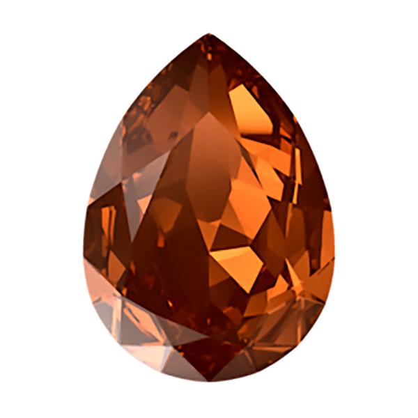 Swarovski Fancy Stones 4320 6 x 4 mm Smoked Amber F