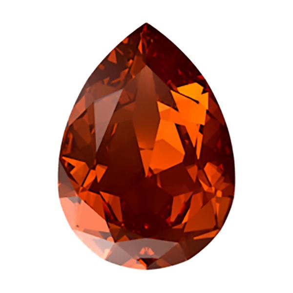 Swarovski Fancy Stones 4320 18 x 13 mm Smoked Amber F
