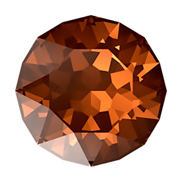 Swarovski Round Stones 1088 pp 32 Smoked Amber F