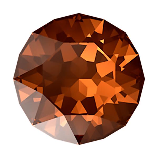 Swarovski Round Stones 1088 ss 19 Smoked Amber F