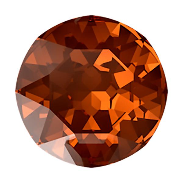 Swarovski Round Stones 1088 ss 34 Smoked Amber F