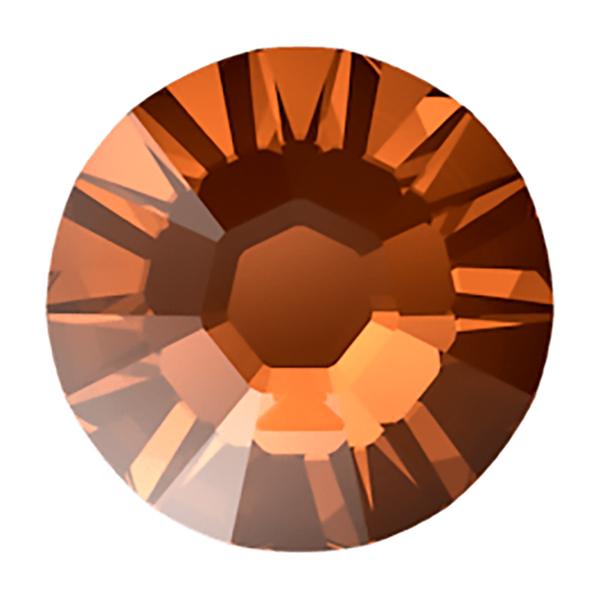 Swarovski Flatback Crystals 2058 ss 5 Smoked Amber F
