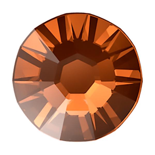 Swarovski Flatback Crystals 2058 ss 7 Smoked Amber F