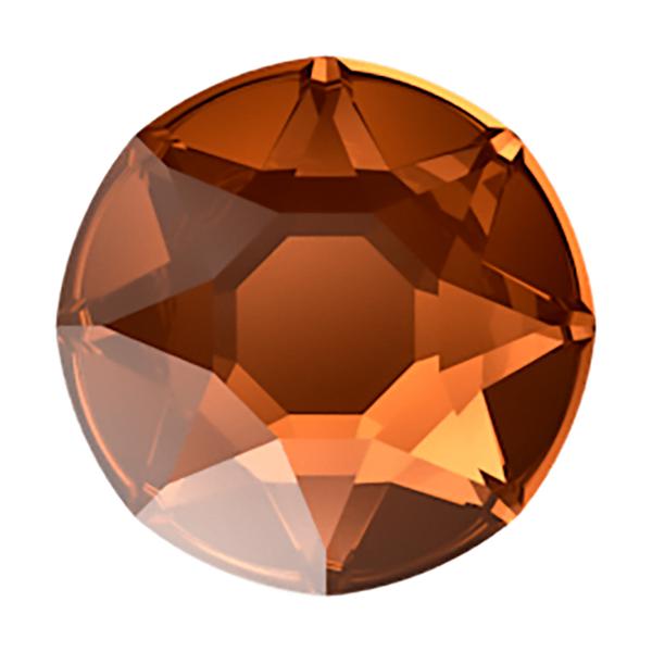Swarovski Hotfix Crystals 2078 ss 12 Smoked Amber A HF