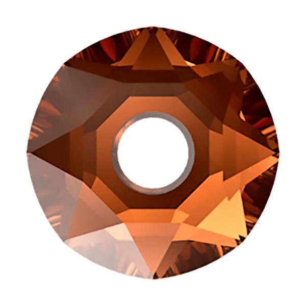 Swarovski Sew-on Crystals 3188 3 mm Smoked Amber F