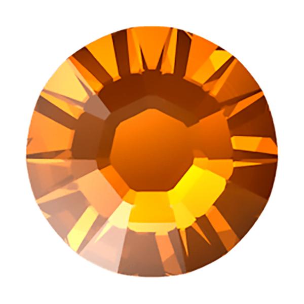 Swarovski Hotfix Crystals 2038 ss 8 Light Amber A HF