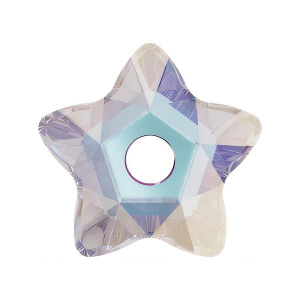 Swarovski Sew-on Crystals 3754 5 mm Crystal AB F