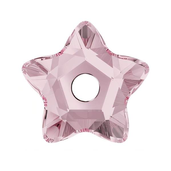 Swarovski Sew-on Crystals 3754 5 mm Light Rose F