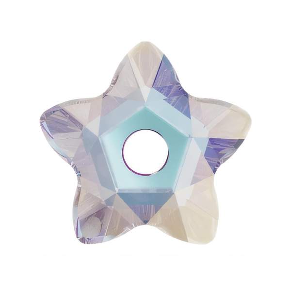 Swarovski Sew-on Crystals 3754 7 mm Crystal AB F