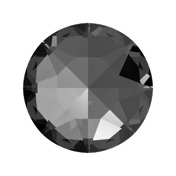 Swarovski Round Stones 1098 ss 24 Crystal Silver Night F