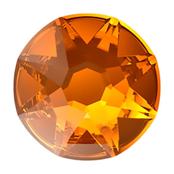Swarovski Flatback Crystals 2088 ss 16 Light Amber F