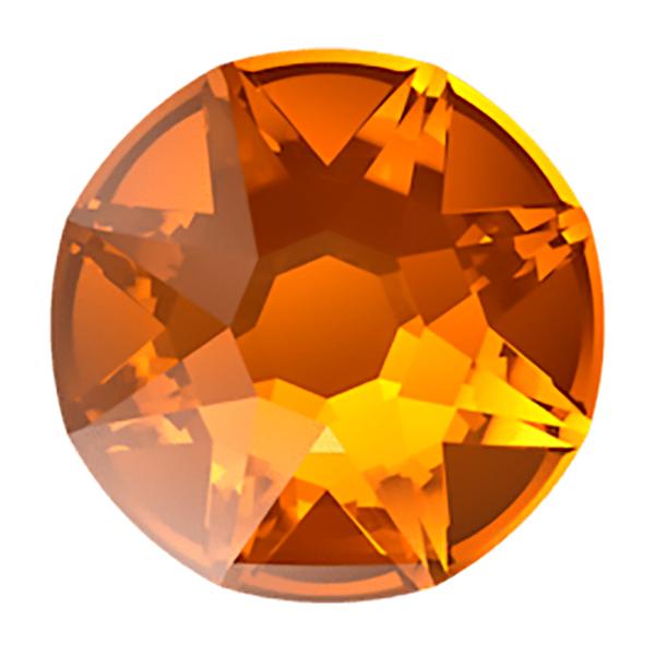 Swarovski Flatback Crystals 2088 ss 30 Light Amber F