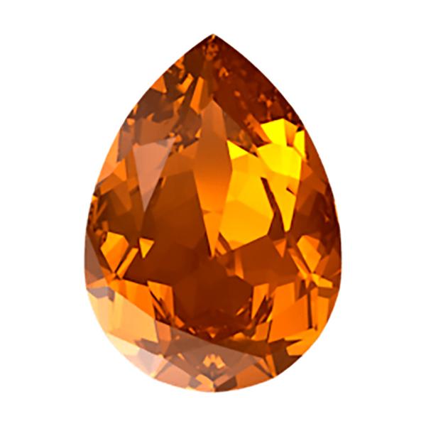 Swarovski Fancy Stones 4320 8 x 6 mm Light Amber F
