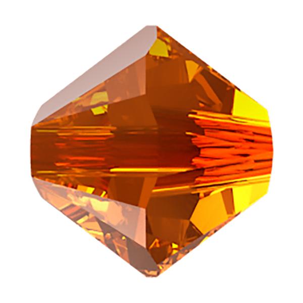 Swarovski Crystal Beads 5328 5 mm Light Amber