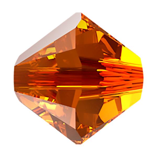 Swarovski Crystal Beads 5328 6 mm Light Amber