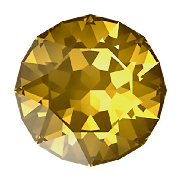 Swarovski Round Stones 1088 pp 14 Golden Topaz F