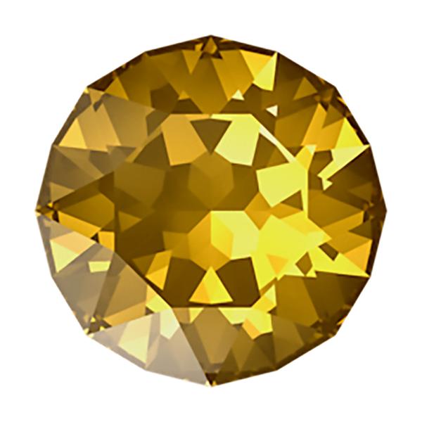 Swarovski Round Stones 1088 pp 32 Golden Topaz F