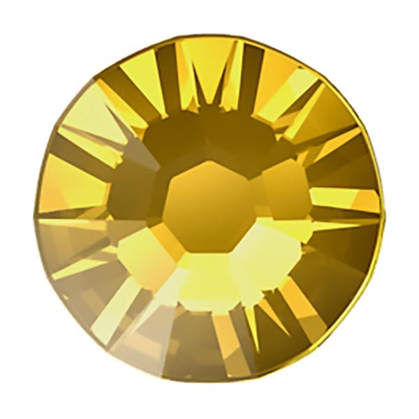 Swarovski Flatback Crystals 2058 ss 7 Golden Topaz F
