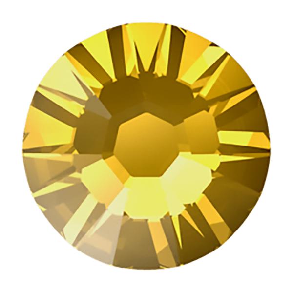 Swarovski Flatback Crystals 2058 ss 9 Golden Topaz F
