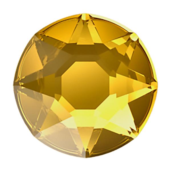 Swarovski Hotfix Crystals 2078 ss 20 Golden Topaz A HF