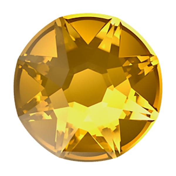 Swarovski Flatback Crystals 2088 ss 30 Golden Topaz F