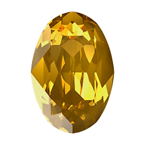 Swarovski Fancy Stones 4120 6 x 4 mm Golden Topaz F