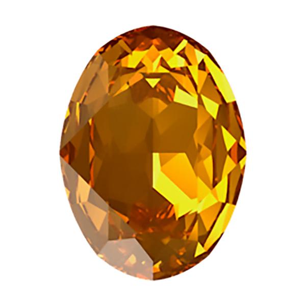 Swarovski Fancy Stones 4120 8 x 6 mm Golden Topaz F