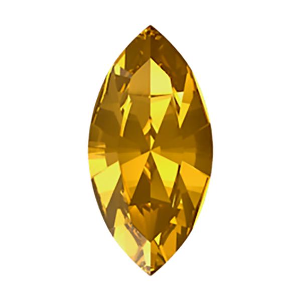 Swarovski Fancy Stones 4228 10 x 5 mm Golden Topaz F