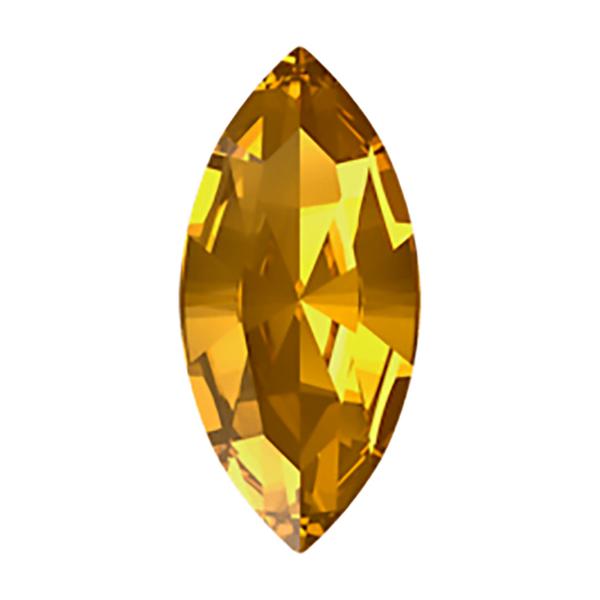 Swarovski Fancy Stones 4228 15 x 7 mm Golden Topaz F