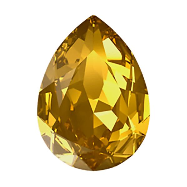 Swarovski Fancy Stones 4320 6 x 4 mm Golden Topaz F