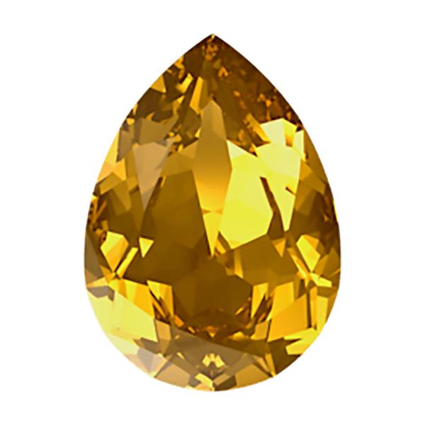 Swarovski Fancy Stones 4320 8 x 6 mm Golden Topaz F