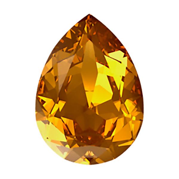 Swarovski Fancy Stones 4320 18 x 13 mm Golden Topaz F