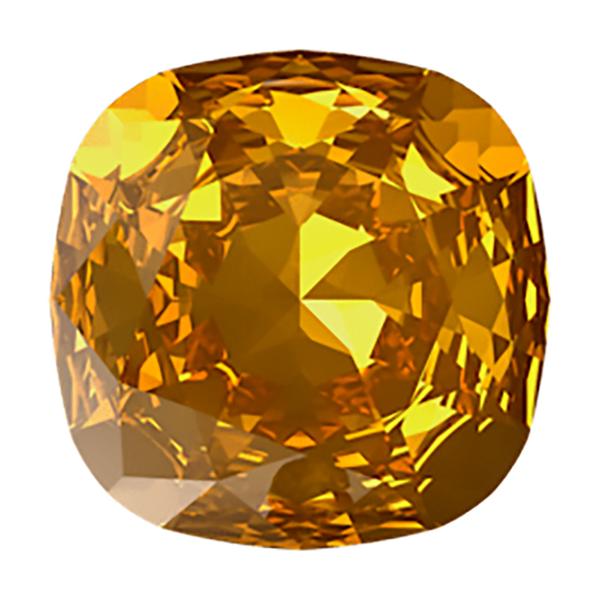 Swarovski Fancy Stones 4470 10 mm Golden Topaz F