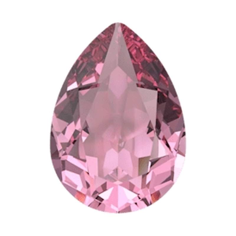 Swarovski Fancy Stones 4320 14 x 10 mm Rose Ignite