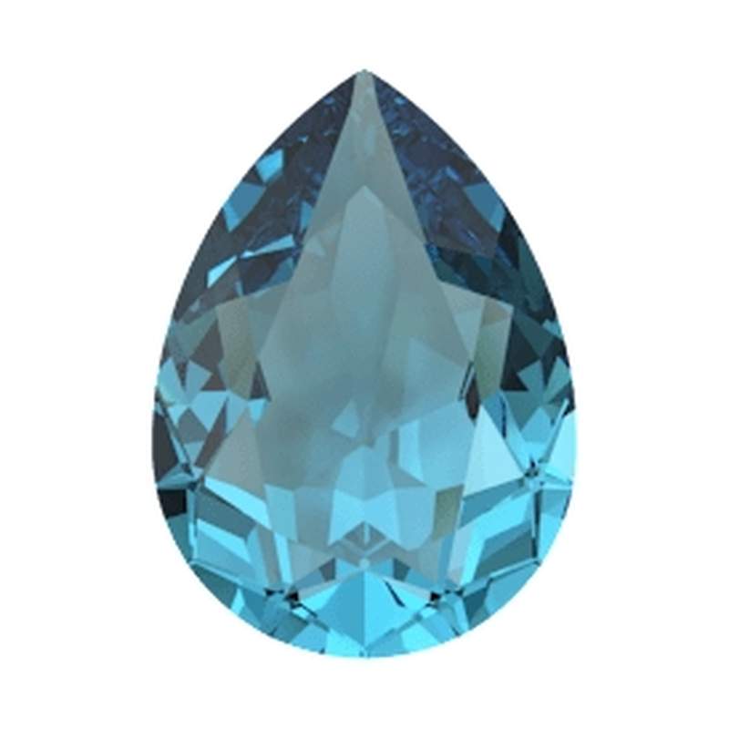 Swarovski Fancy Stones 4320 8 x 6 mm Indicolite Ignite