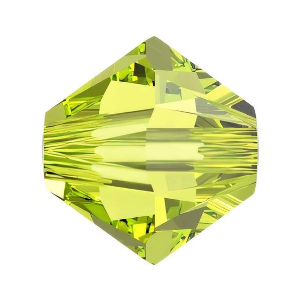 Swarovski Crystal Beads 5328 5 mm Citrus Green