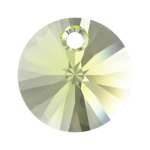 Swarovski Crystal Pendants 6428 8 mm Citrus Green