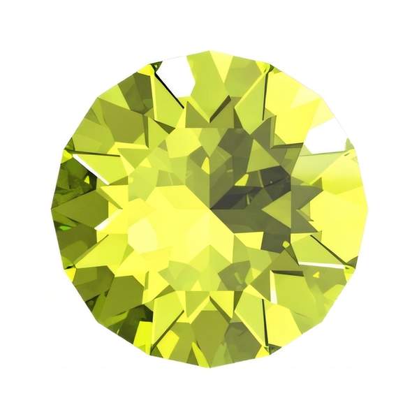 Swarovski Round Stones 1088 ss 19 Citrus Green F