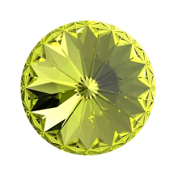 Swarovski Round Stones 1122 ss 47 Citrus Green F