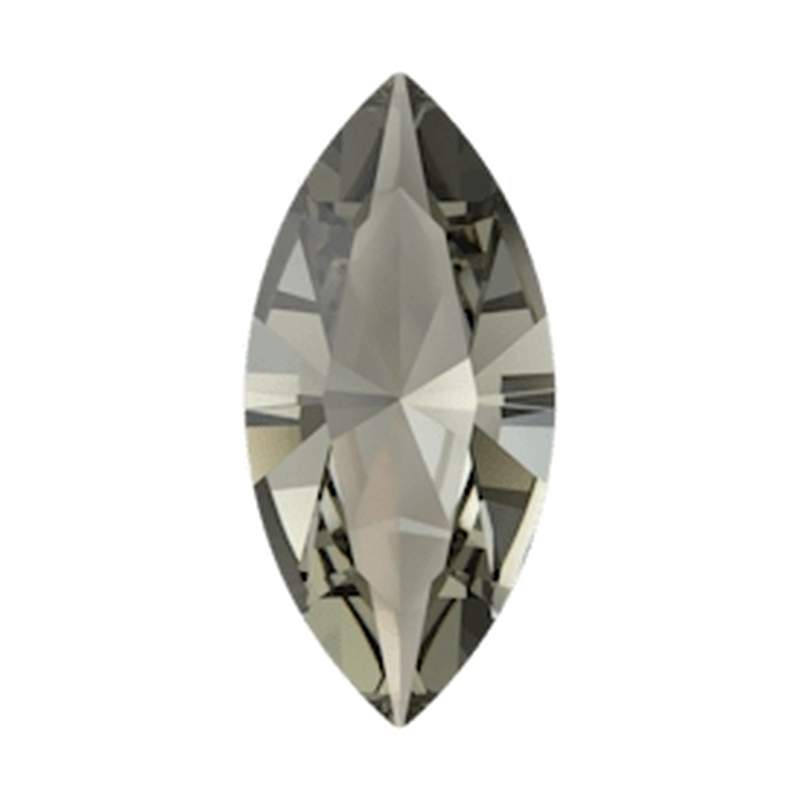 Swarovski Fancy Stones 4228 15 x 7 mm Black Diamond Ignite